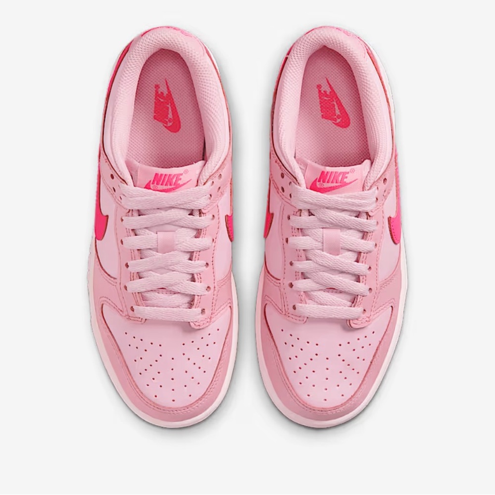 Nike Dunk Low Big Kids' Pink Shoes